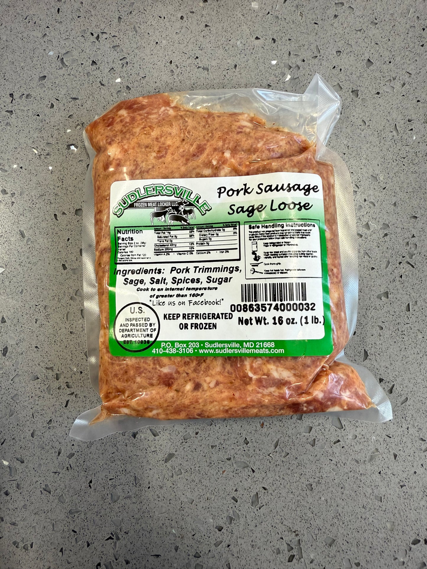 Pork Loose Sausage