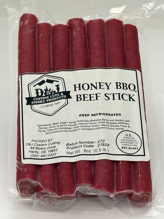 D&J Honey BBQ Snack Sticks