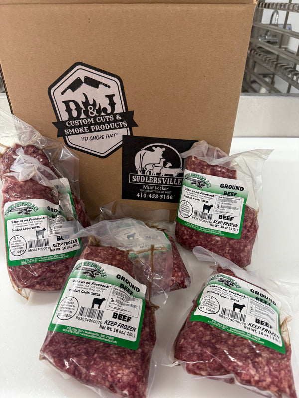 Ground Beef SALE - 10 LB – D&J Custom Smoked Products