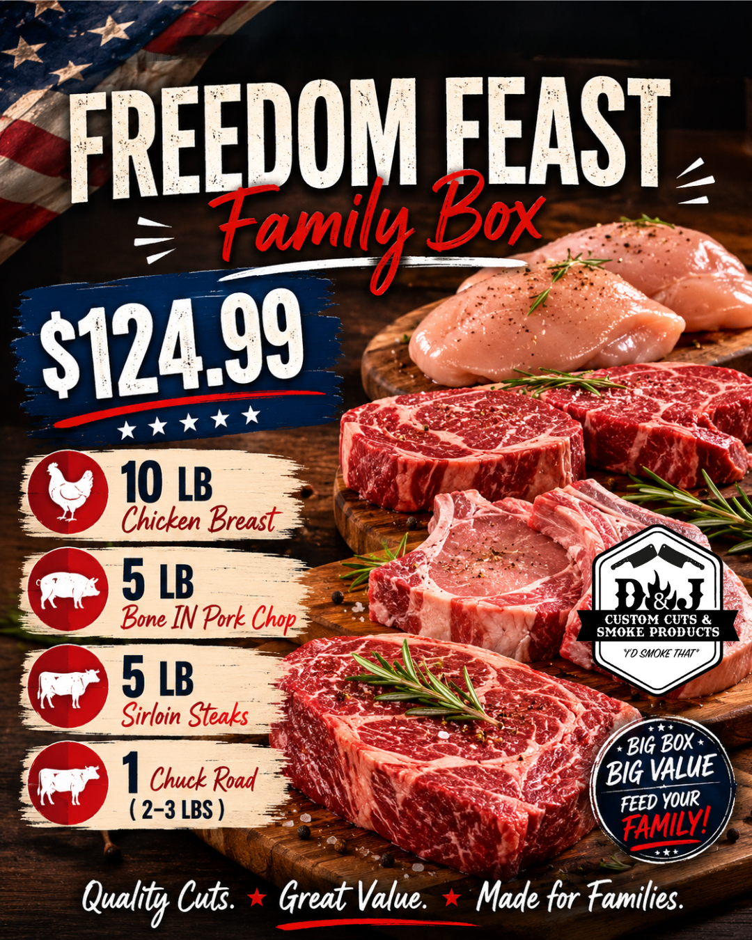 Freedom Feast Family Box